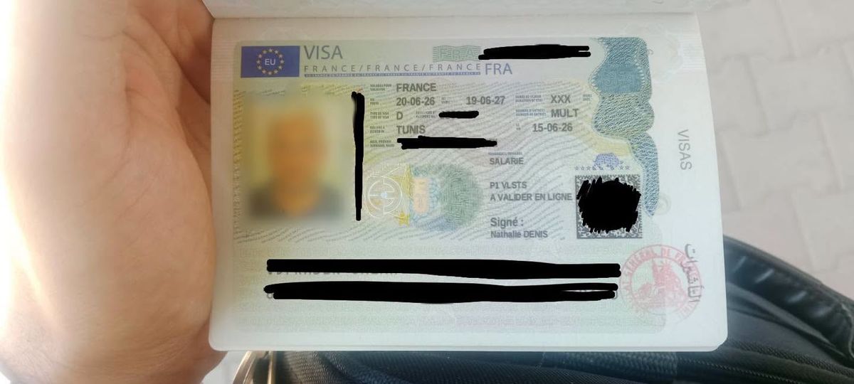 Visa long séjour Type D Salarié VLS-TS obtenu, valable du 20/06/2026 au 19/06/2027
